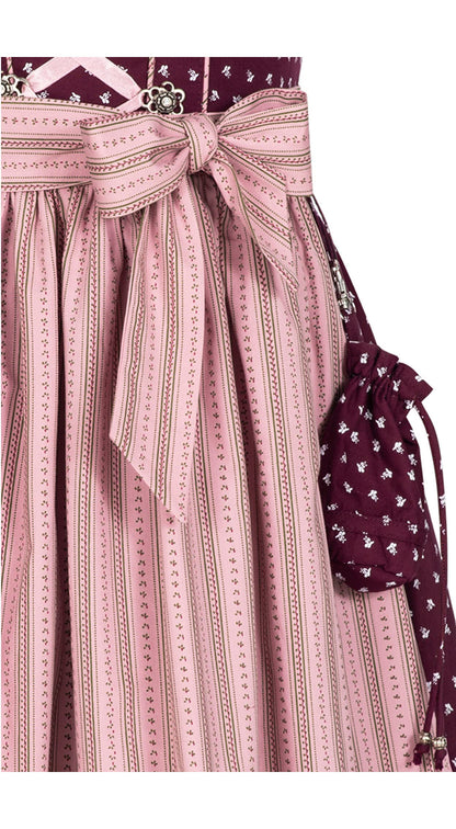 Dirndl Mädchen 3-teiliges Set Dirndl Kleid mit traditioneller Bluse und Schürze Traditionelles modernes bayerisches Kostüm