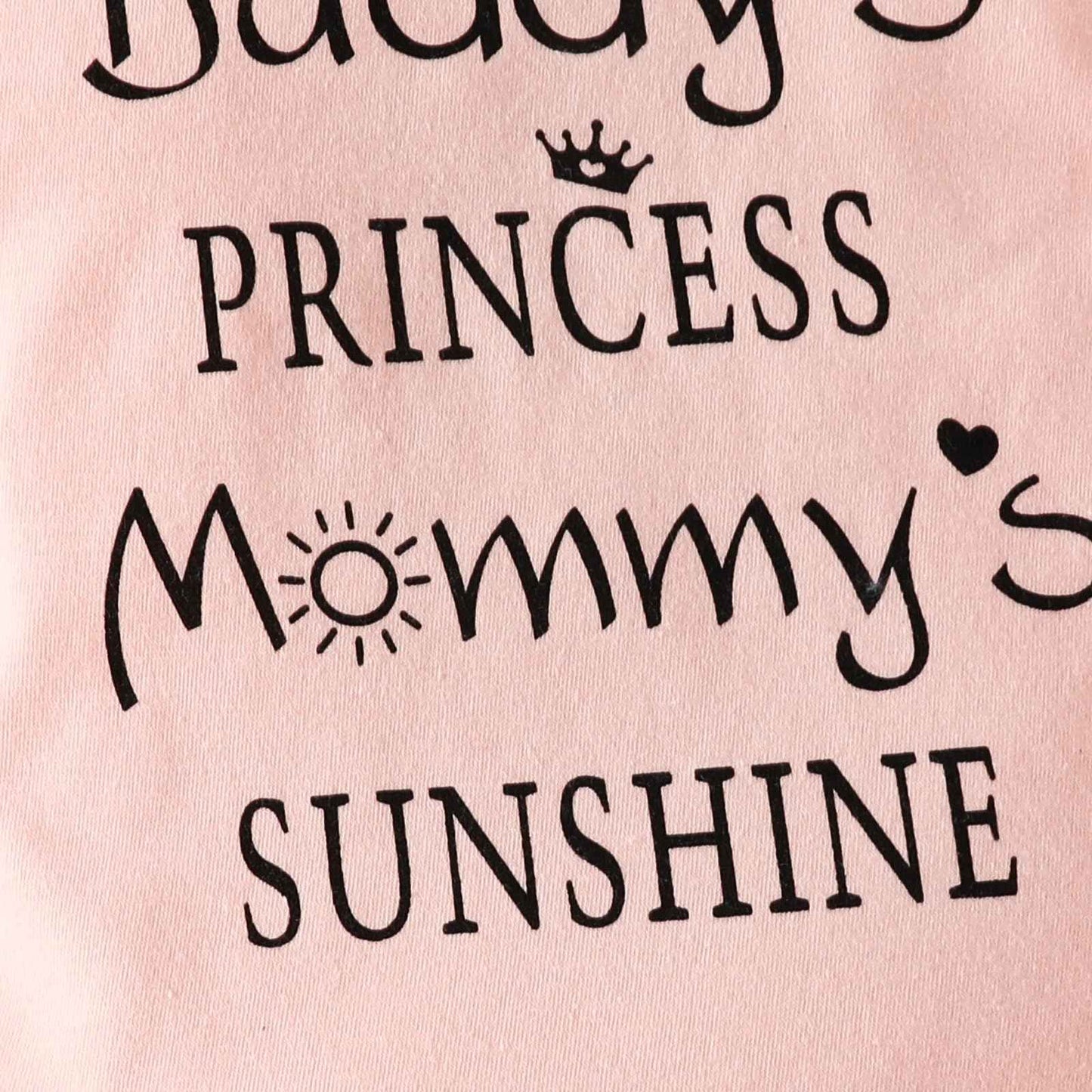 UUAISSO Neugeborenes Baby Mädchen Kleidung Papas Mädchen Langarm Tops Blumenhosen Sets Stirnband Säuglingsmädchen Herbst Outfits