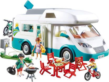 PLAYMOBIL | Family Fun | Familien-Wohnmobil | mit abnehmbaren Dach | Spielzeug für Kinder ab 4 Jahren | 70088