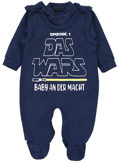 TupTam Unisex Baby Strampler Set Spruch Mamas & Papas Schatz