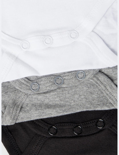NAME IT Unisex Baby Strampler (3er Pack)