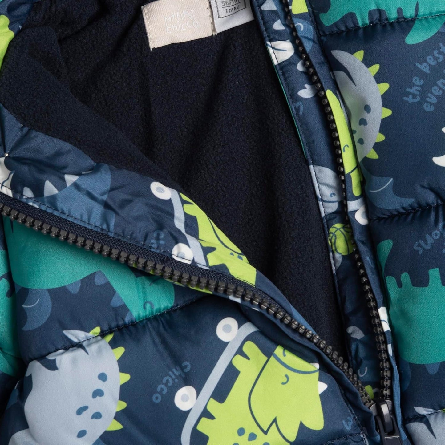 Chicco, Babyjacke Mit Kapuze Und Praktischem Reißverschluss, Maschinenwaschbar, Babykleidung Für 0-24 Monate, Designed in Italy