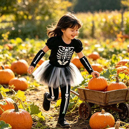 Halloween Kostüm Baby Fledermaus Skelett Strampler