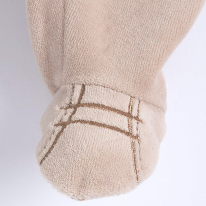 Chicco, Babystrampler Aus Warmem Und Weichem Nicki, Mit Praktischer Schrittöffnung, Ideal Für Den Winter, Babykleidung für 0-24 Monate, Designed in Italy