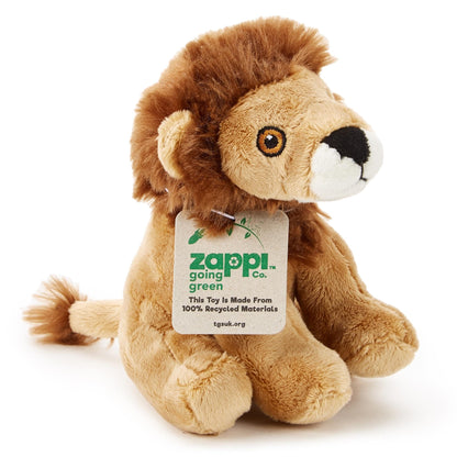 Zappi Co 100% recycelte Plüsch-Plüschtiere - Weiche und kuschelige Stofftiere, perfekte Begleiter für Kinder und Neugeborene (13-15cm) (Elefant)