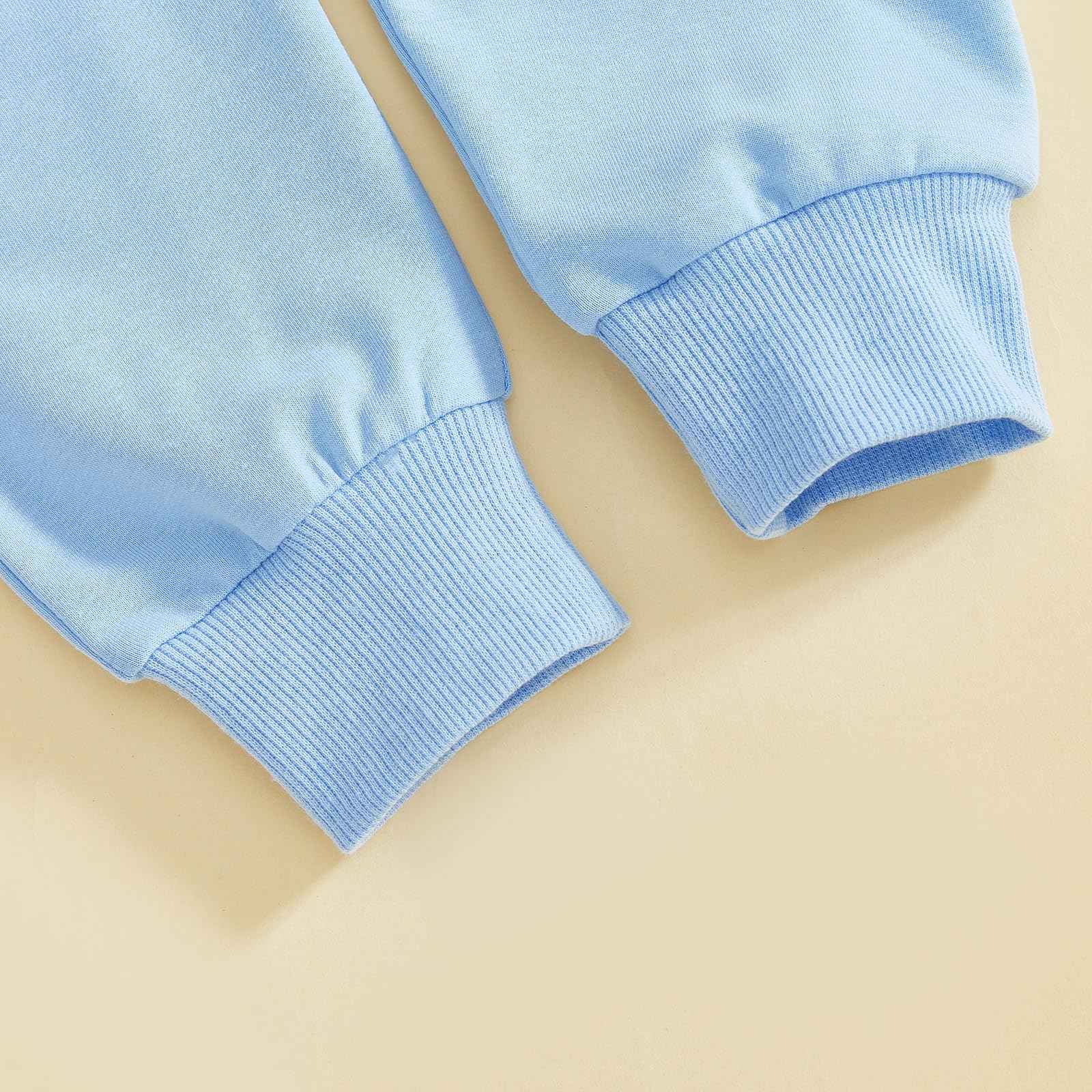 Geagodelia Baby Jungen Mädchen Ostern Outfit Kleidung Osterhase Babykleidung Set Sweatshirt Langarmshirt + Hose Neugeborene Kleinkinder Weiche Babyset My First Easter