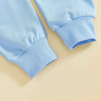 Geagodelia Baby Jungen Mädchen Ostern Outfit Kleidung Osterhase Babykleidung Set Sweatshirt Langarmshirt + Hose Neugeborene Kleinkinder Weiche Babyset My First Easter