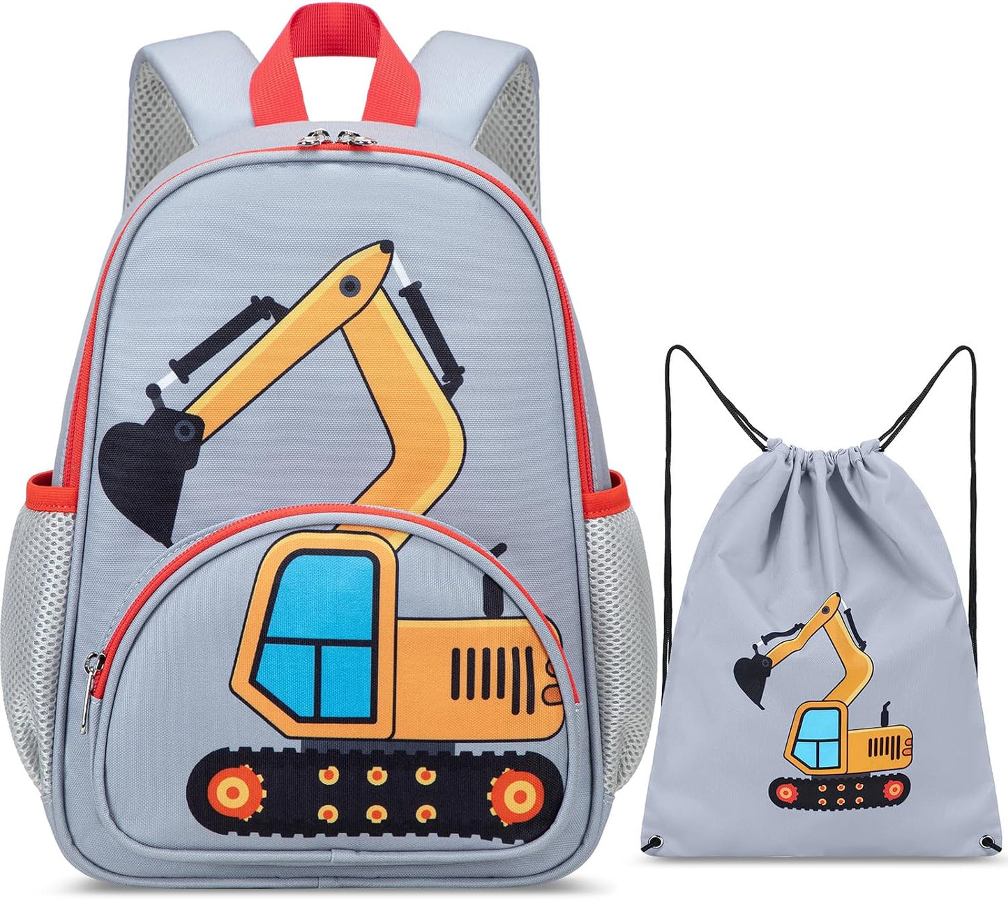 Kinderrucksack Jungen Kinder Rucksack Tagesrucksack Vorschulrucksack Kindergartentasche Schulrucksack für Schule Kita 38cm 3-8Y