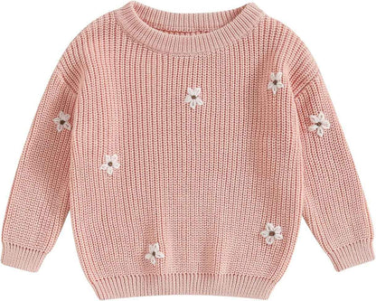 Geagodelia Baby Jumper Girls Boys Winter Knitted Sweater Shirt Knitted Jumper Long Sleeve Autumn Tops Soft Toddler Outwear