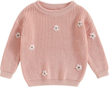 Geagodelia Baby Jumper Girls Boys Winter Knitted Sweater Shirt Knitted Jumper Long Sleeve Autumn Tops Soft Toddler Outwear