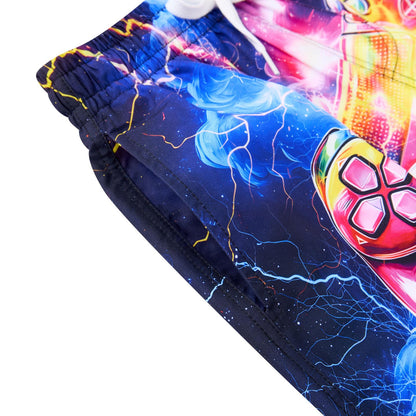 Fanient Badehose für Jungen lustige 3D Gedruckt Grafik Schnelltrocknend Beachwear Sport Laufen Badebekleidung Boardshorts