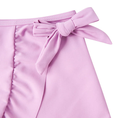 AIDEAONE Mädchen Badeanzug Dreiteiliger Tankini Sommer Schöne Schnelltrocknende Süße Bademode für Kinder 6-12 Jahre