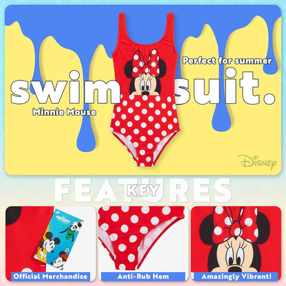 Disney Mädchen einteiliger Badeanzug, Bademode, Geschenke für Mädchen