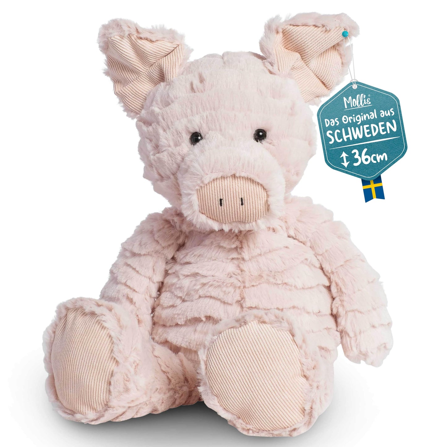 Mollis Cuddly Toy - Cuddly Rabbit - 36 cm - Plush Toy Rabbit - Children's Cuddly Toy - Soft Stuffed Toy for Children and Babies