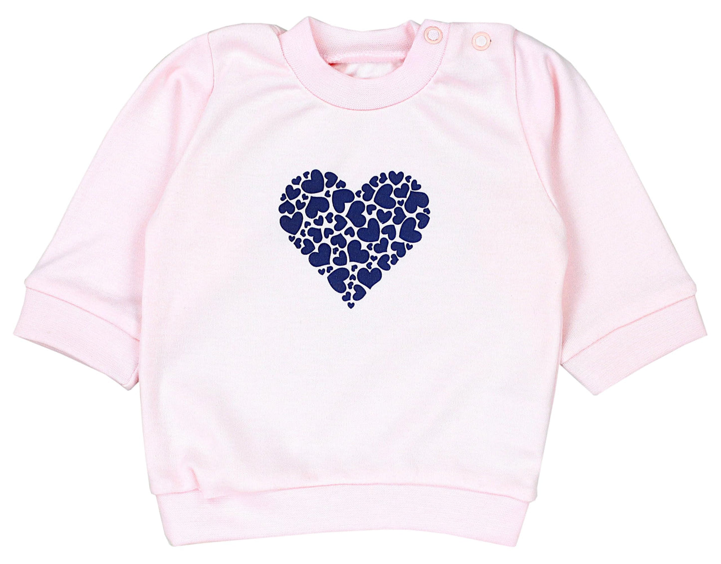 Baby Mädchen Langarm Shirt mit Print Saying Baby Hose Baby Kleidung 2-teiliges Set