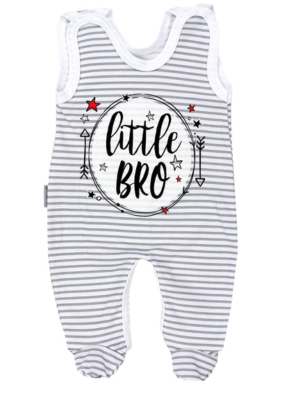 TupTam Baby Unisex Strampler mit Aufdruck Spruch 5er Pack