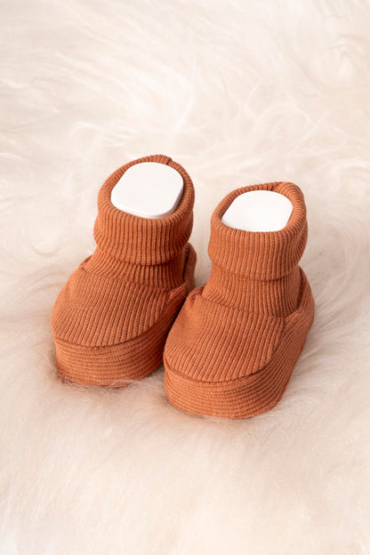 Generisch Baby Krabbel- Hausschuhe - Schuhe Neugeborene - Baumwolle - Diverse Farben - Mädchen - Jungs