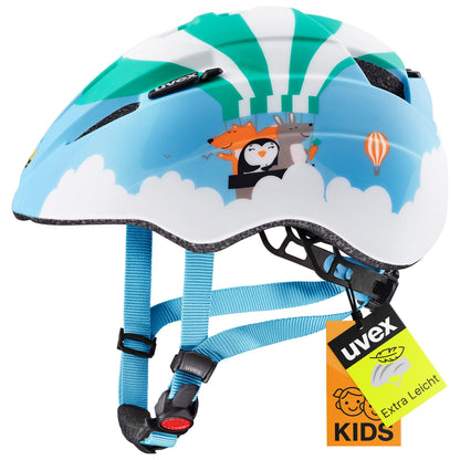 uvex Kid 2 cc - Lightweight children's helmet - individual size adjustment - expandable with LED light 