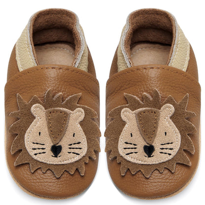 Babyschuhe IceUnicorn Krabbelschuhe für Babys, weiche Leder-Laufschuhe für Jungen und Mädchen, Lederschuhe für Kleinkinder, Baby Hausschuhe