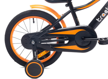 sun baby Jungenfahrrad Kinderfahrrad 14 und 16 Zoll Jungen Tiger Tracker Bike Leicht Stützräder mit Schubstange ab 2-6 Jahre BMX Fahrrad Kinder - Meloni2