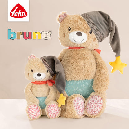 Fehn Baby Ring Greifling Lama - Kuscheltier Babyspielzeug mit Rassel - Motorikspielzeug für das spielerische Lernen - Plüschtier als Einschlafhilfe - Spielzeug für Babys & Kleinkinder ab 0+ Monaten