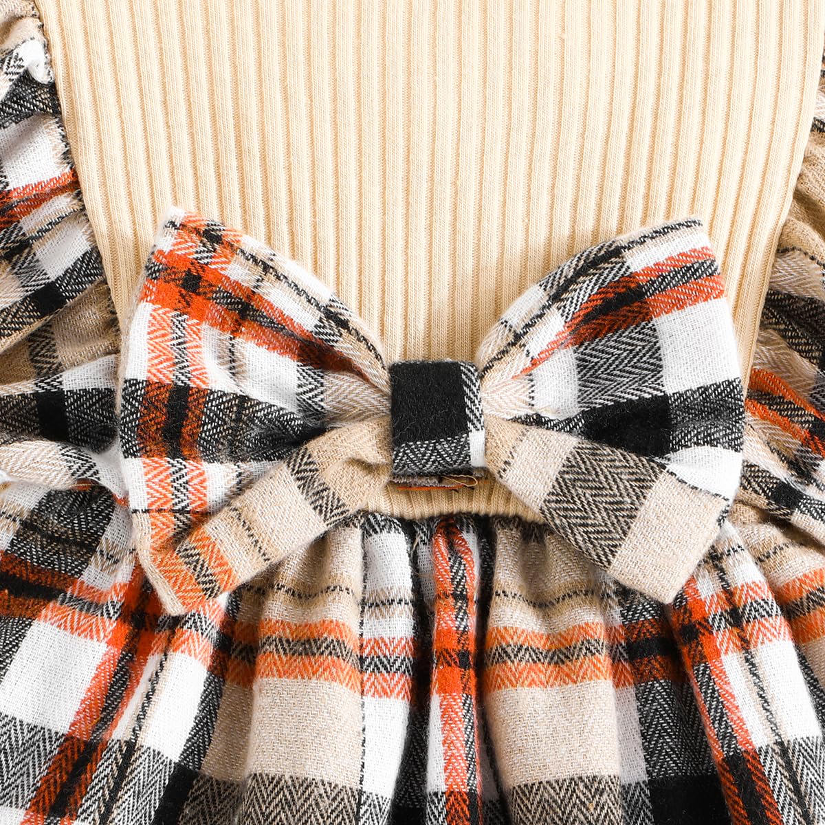 xuntao Newborn Baby Girl Christmas Clothes Long Sleeve Romper and Skirt Cute Winter Christmas Outfits Sets