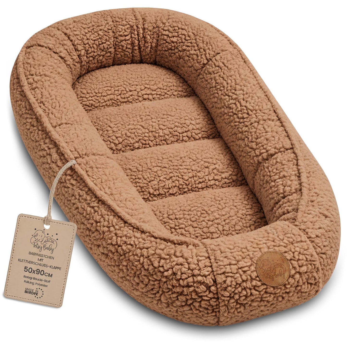 Nestchen Baby - Babynestchen Neugeborene Minky Babynest für Kinderbett Vielseitiges tragbar Nest kuschelnest zubehör für babybett warm Winter coccon Teddybären