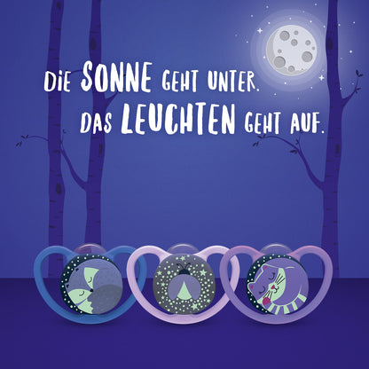 NUK Space Schnuller | 0–6 Monate | Schnuller mit extra Belüftung | BPA-freies Silikon | Disney Winnie Puuh | 2 Stück