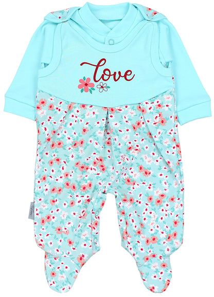 TupTam Unisex Baby Strampler Set Spruch Mamas & Papas Schatz