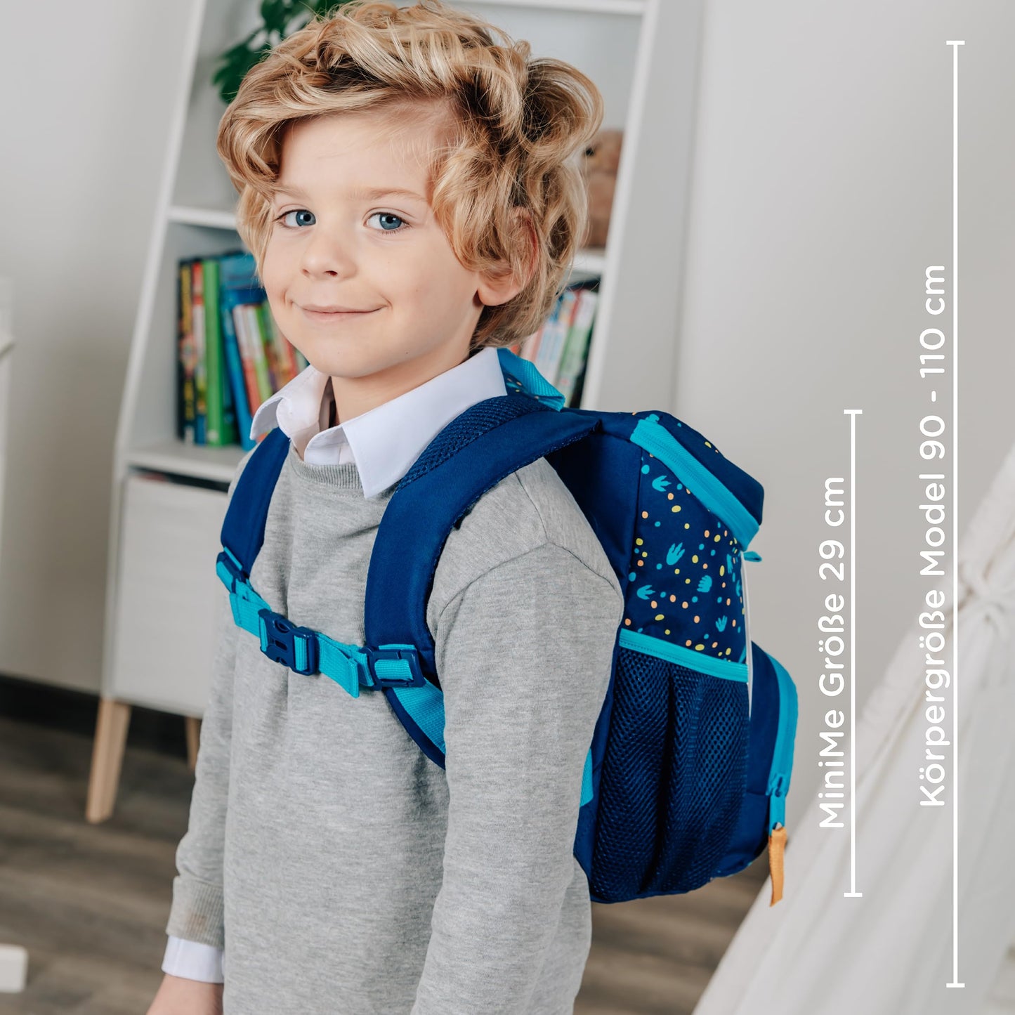 Scooli – Mini Me Kindergarten Rucksack – leichter Kinderrucksack – Vorschulrucksack – gepolsterte Träger