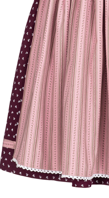 Dirndl Mädchen 3-teiliges Set Dirndl Kleid mit traditioneller Bluse und Schürze Traditionelles modernes bayerisches Kostüm