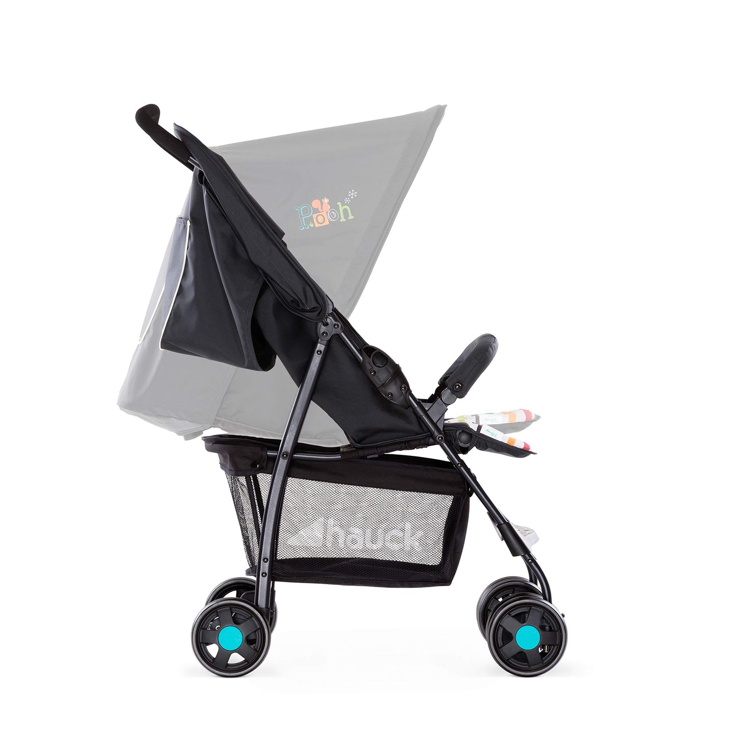 Hauck Lightweight Stroller up to 18 kg with reclining function from birth, small foldaway, sun canopy, large basket