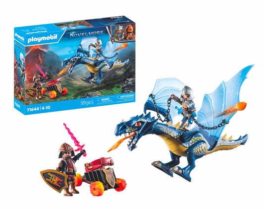PLAYMOBIL Novelmore 71642 Arwynns Castle, Knight's Castle, Includes Three Knights and Numerous Accessories for Realistic Battles, Action-packed Toy for Children from 4 Years