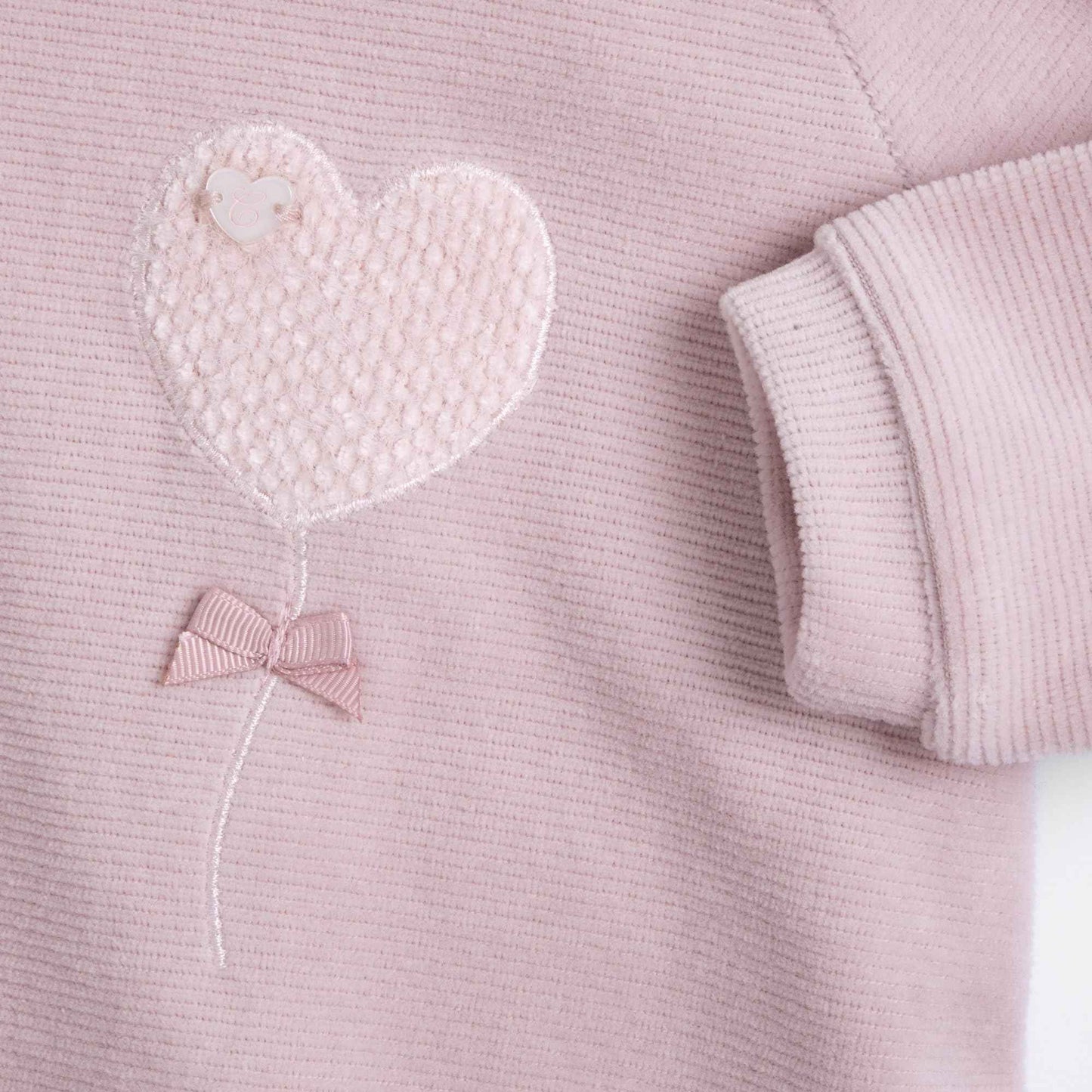 Chicco, Baby romper for boys and girls made of warm and soft velour, with practical button opening, ideal for winter, baby clothes for 0-24 months, designed in Italy