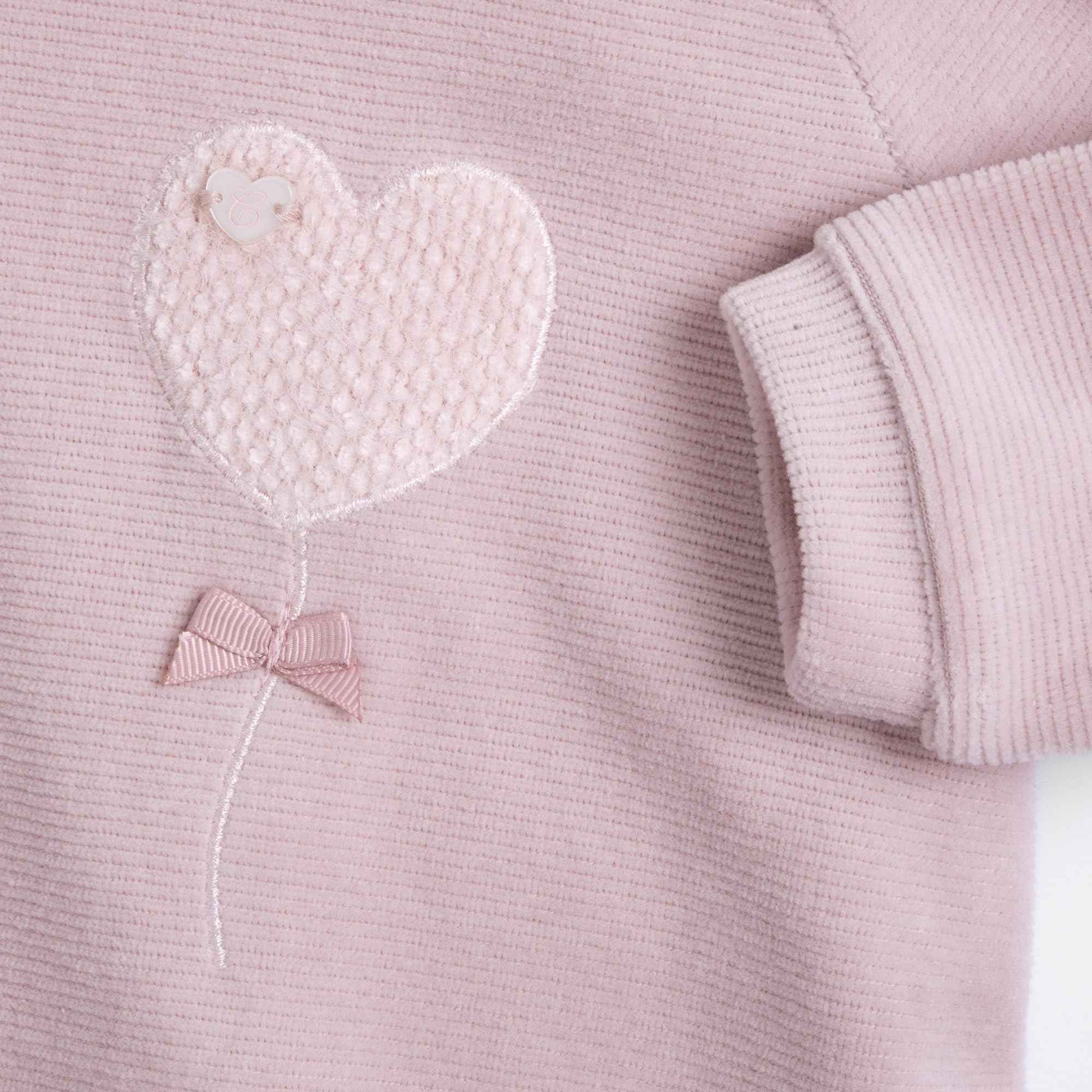 Chicco, Baby romper for boys and girls made of warm and soft velour, with practical button opening, ideal for winter, baby clothes for 0-24 months, designed in Italy