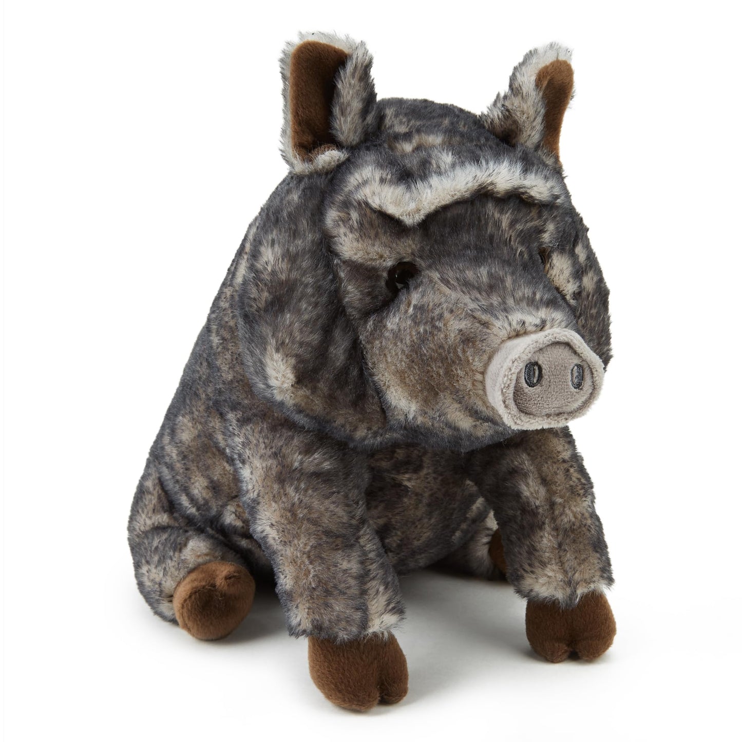 Zappi Co Rhinoceros Rhinoceros Plush Toy (22 cm) Horned Miracle - Soft, Cuddly, 100% Recycled - Mighty African Friend