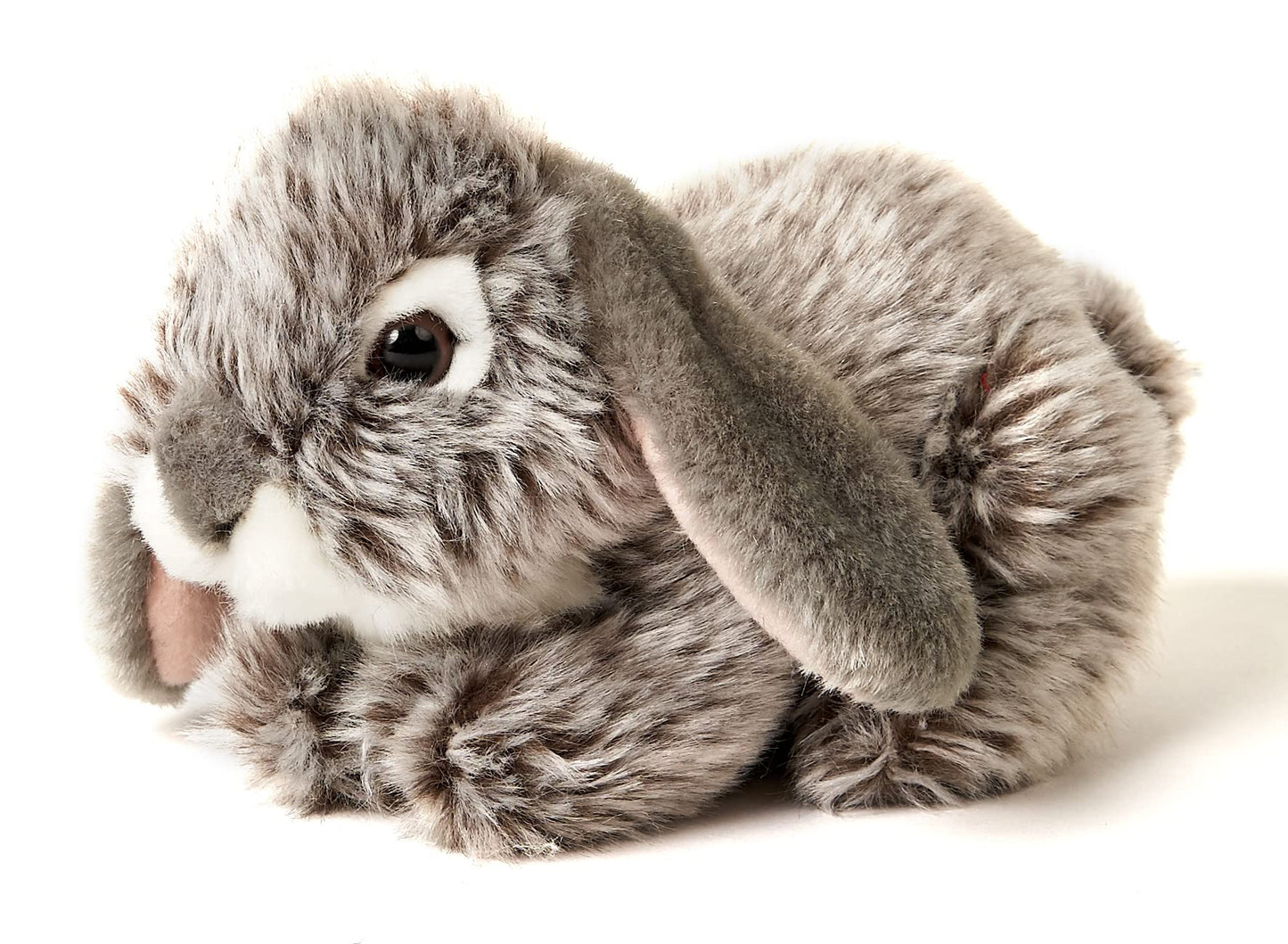 Uni-Toys - Widderkaninchen, liegend (braun) - 18 cm (Länge) - Plüsch-Hase, Kaninchen - Plüschtier, Kuscheltier