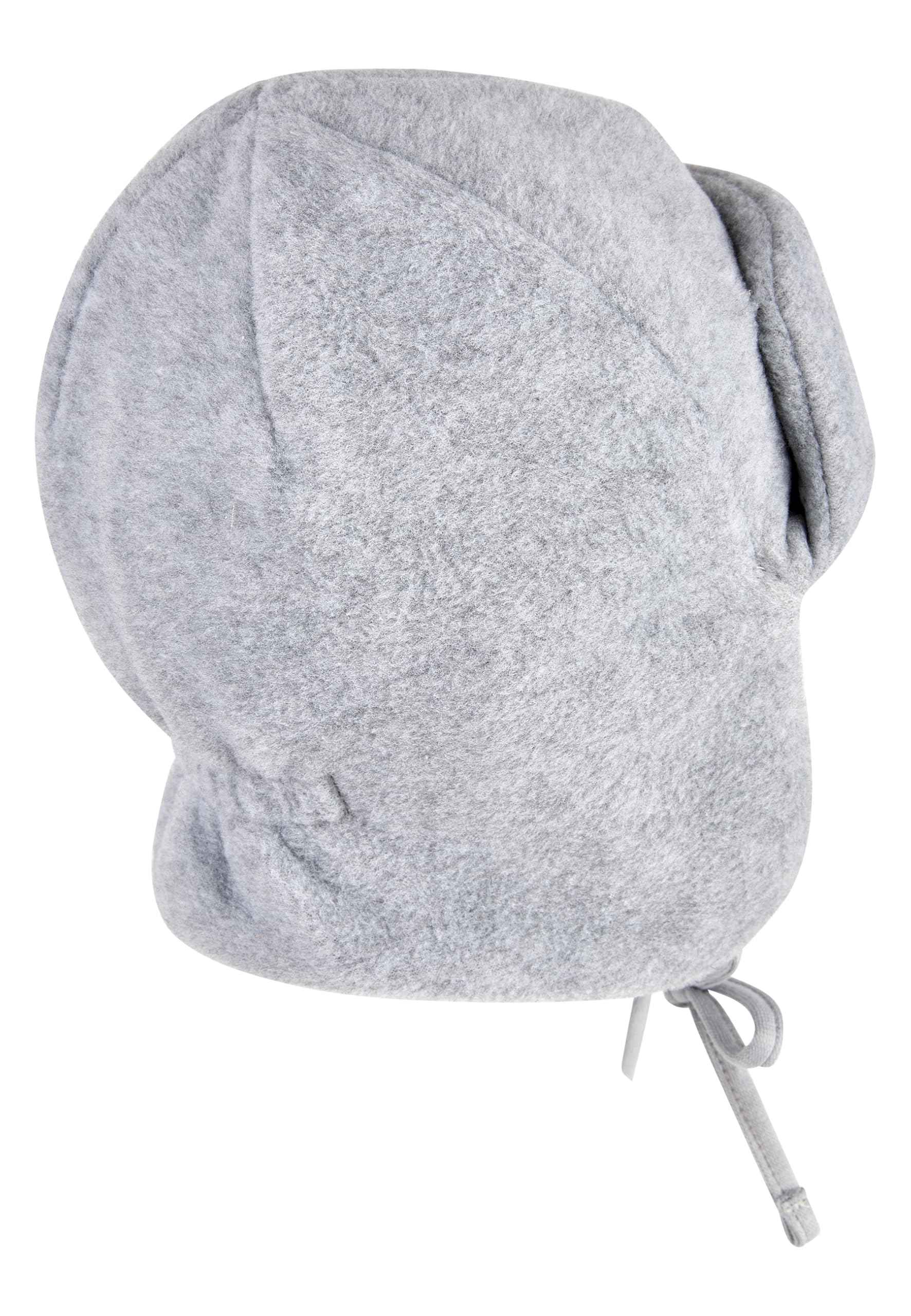 Sterntaler Aviator Hat with Ribbed Pattern - Subtle Striped