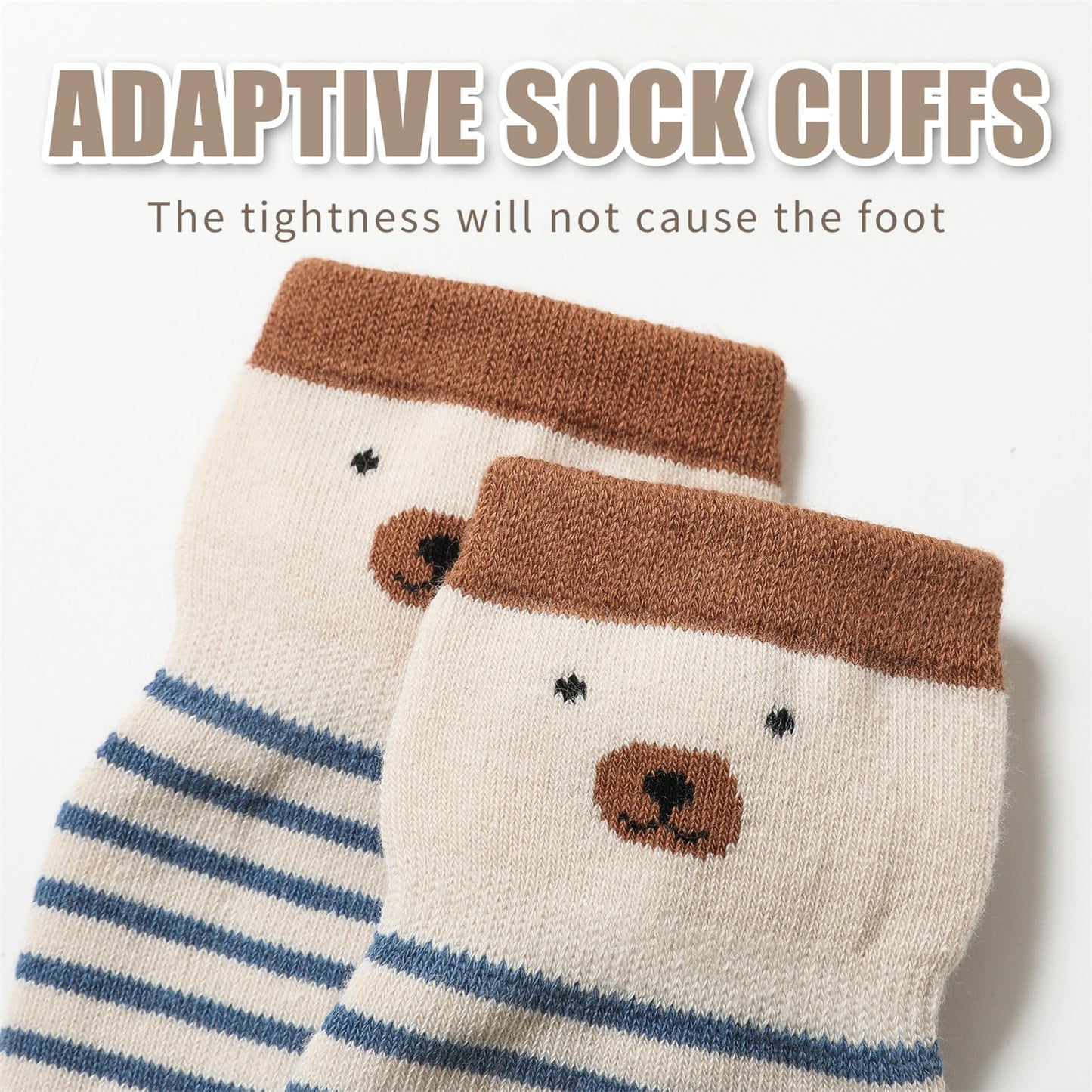 outfit spring Non-Slip Socks Baby, Non-Slip ABS Socks Children, Newborn Cotton Stopper Socks Non-Slip Socks Crawling Socks for Birth Girls Boys Gift 0-5 Years