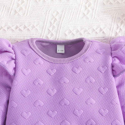 Toddler Baby Girl Outfits Long Sleeve Sweatshirt Top Trousers with Bow Tie Toddler Autumn Winter Clothing Set