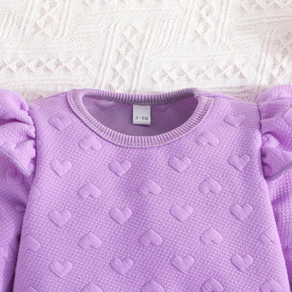Kleinkind Baby Mädchen Outfits Langarm Sweatshirt Top Hosen mit Fliege Kleinkind Herbst Winter Kleidung Set