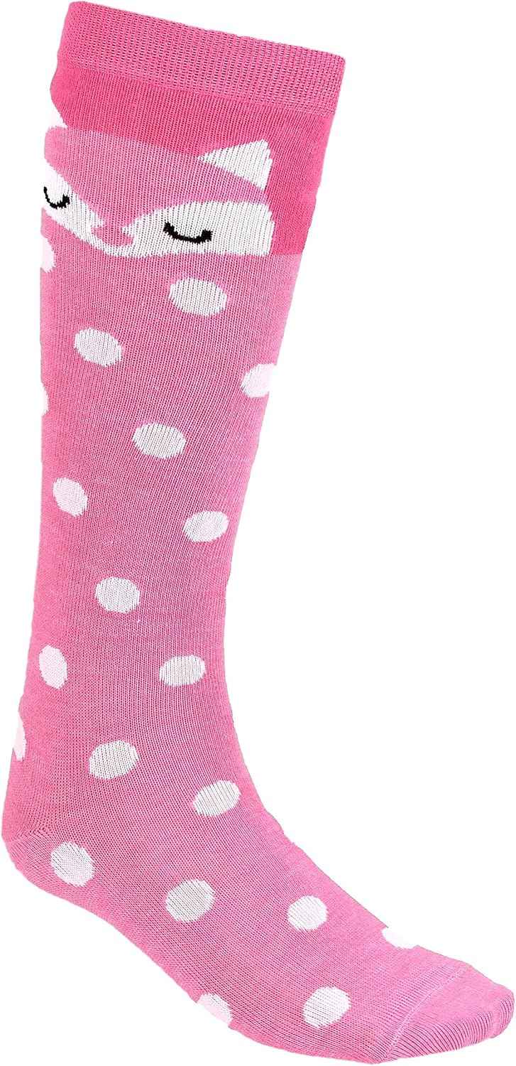 TupTam Girls' Knee-Length Socks, Patterned, Pack of 3