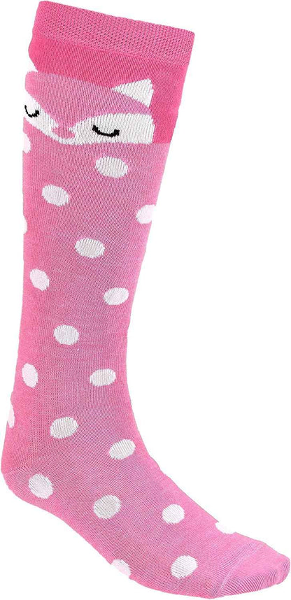 TupTam Girls' Knee-Length Socks, Patterned, Pack of 3