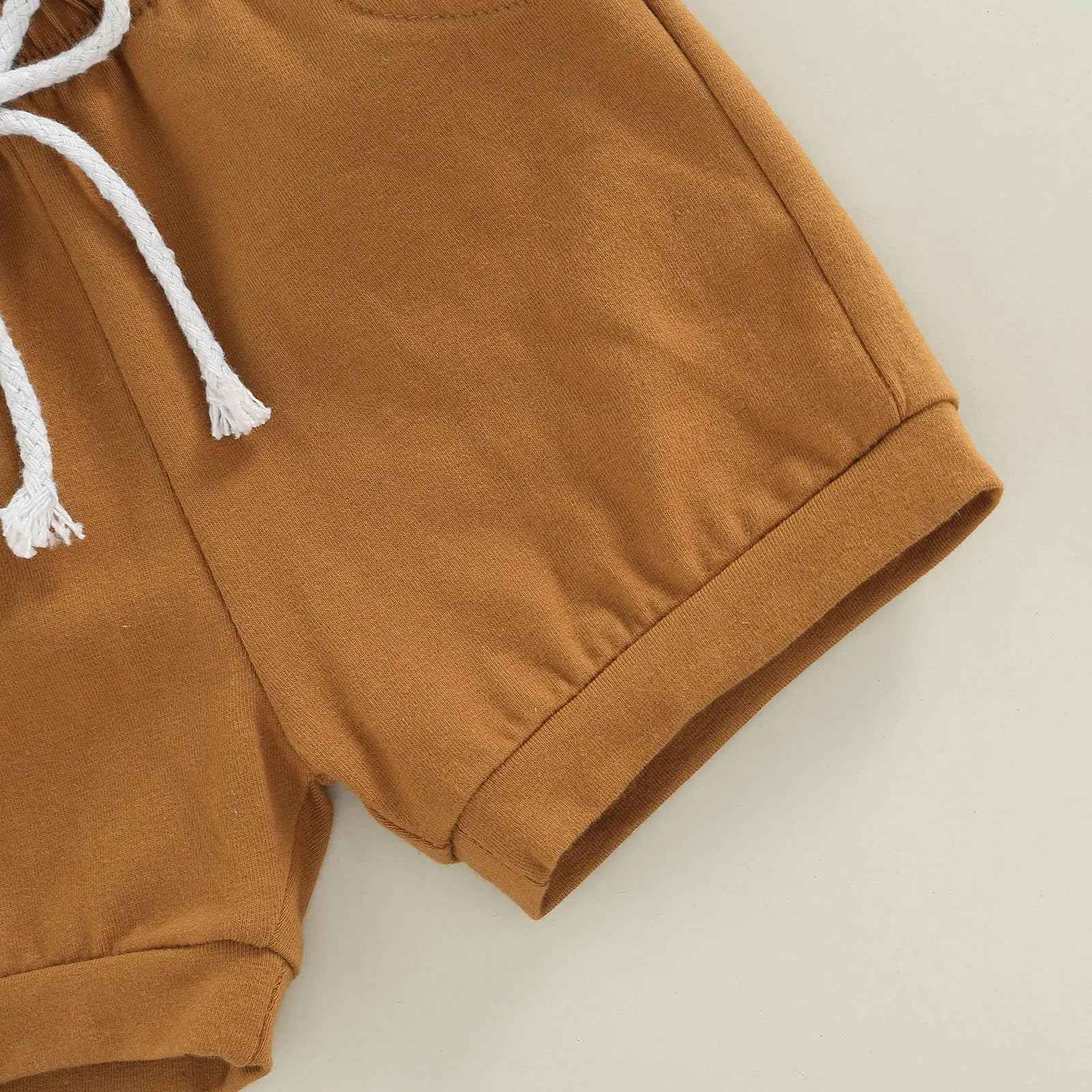 Baby Sommerkleidung Jungen Neugeborene Set Kurzarm Streifen T-Shirt und Casual Hose mit Taschen Sommer 2Pcs Outfits Kleinkind Bekleidungsset