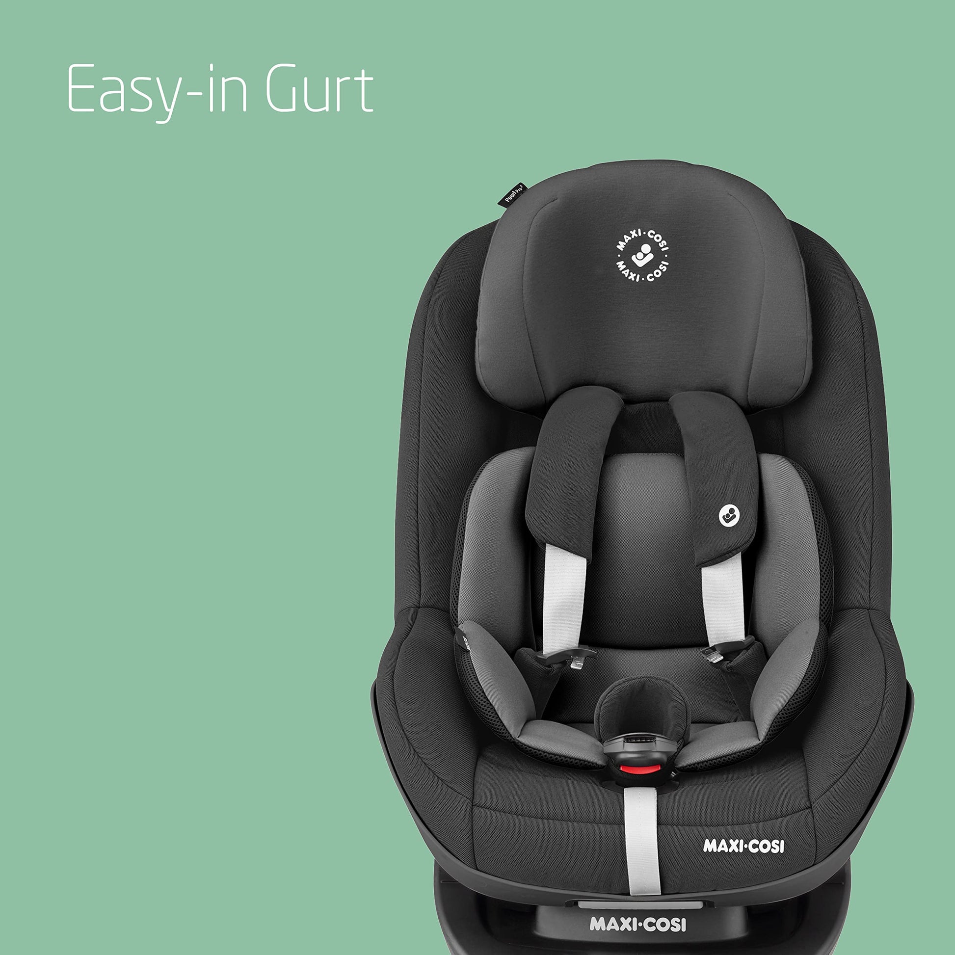 Maxi-Cosi Pearl Pro² i-Size, Kleinkinderautositz, ISOFIX, Rückwärtsgerichteter Autositz, Gruppe 1, Ab ca. 6 Monate bis 4 Jahre, 67 bis 105 cm, Authentic Black - Meloni2
