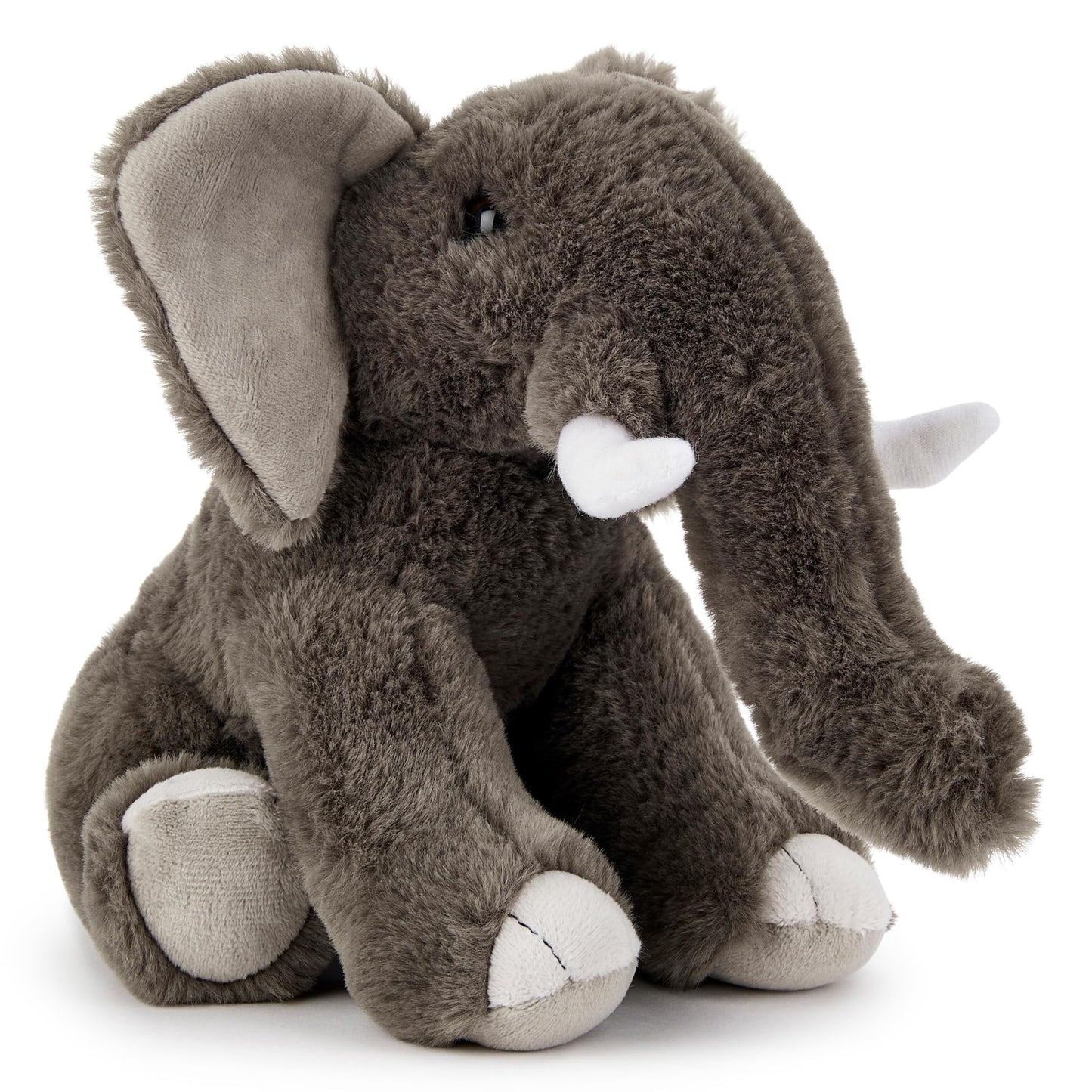 Zappi Co Rhinoceros Rhinoceros Plush Toy (22 cm) Horned Miracle - Soft, Cuddly, 100% Recycled - Mighty African Friend