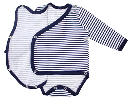 TupTam Baby Body Langarm – Wickelbody Langarm für Jungen & Mädchen, 5er Pack, 100% Baumwolle, OEKO-TEX