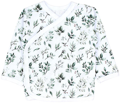 TupTam Baby Jungen Langarm Wickelshirt Baumwolle 5er Set