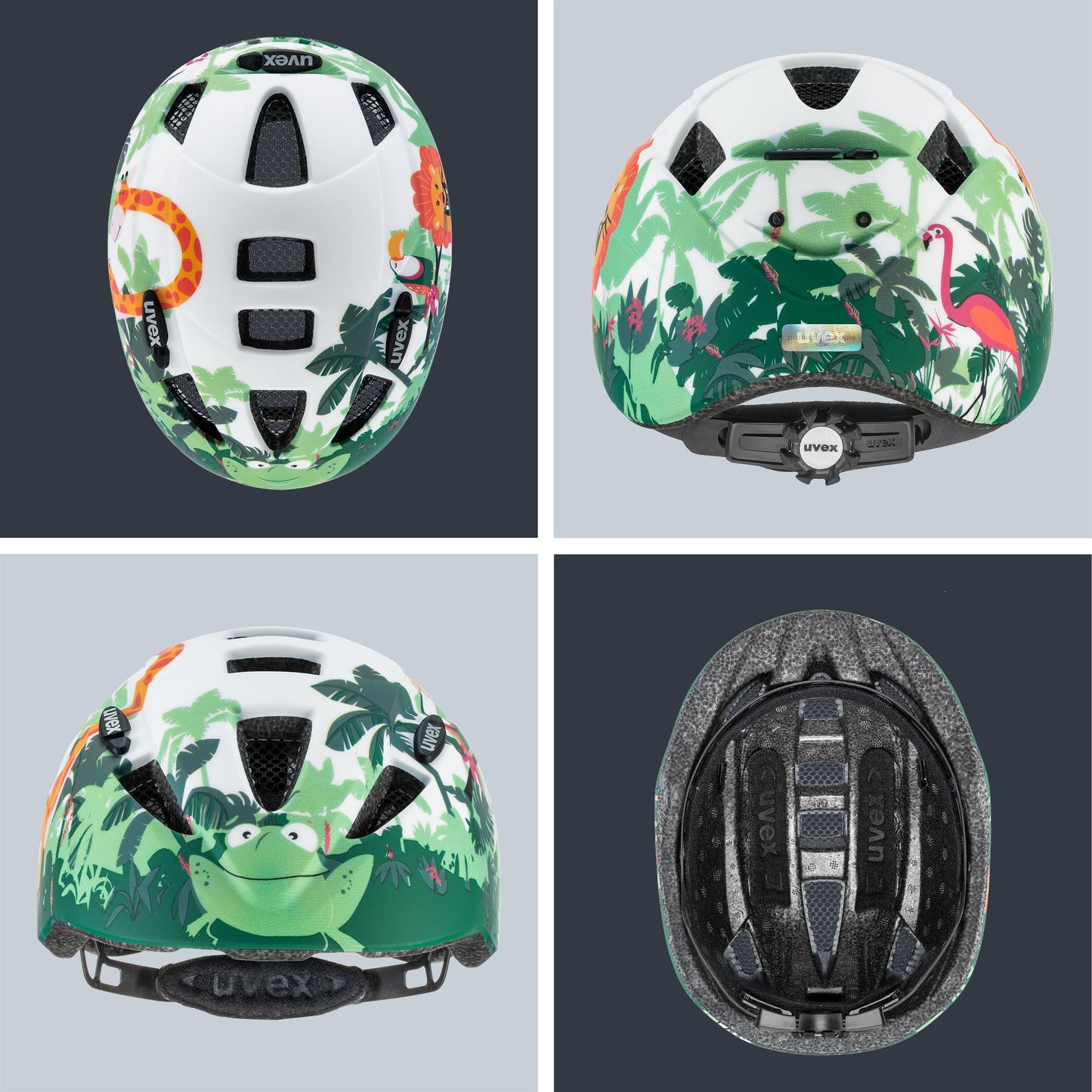 uvex Kid 2 cc - Lightweight children's helmet - individual size adjustment - expandable with LED light 