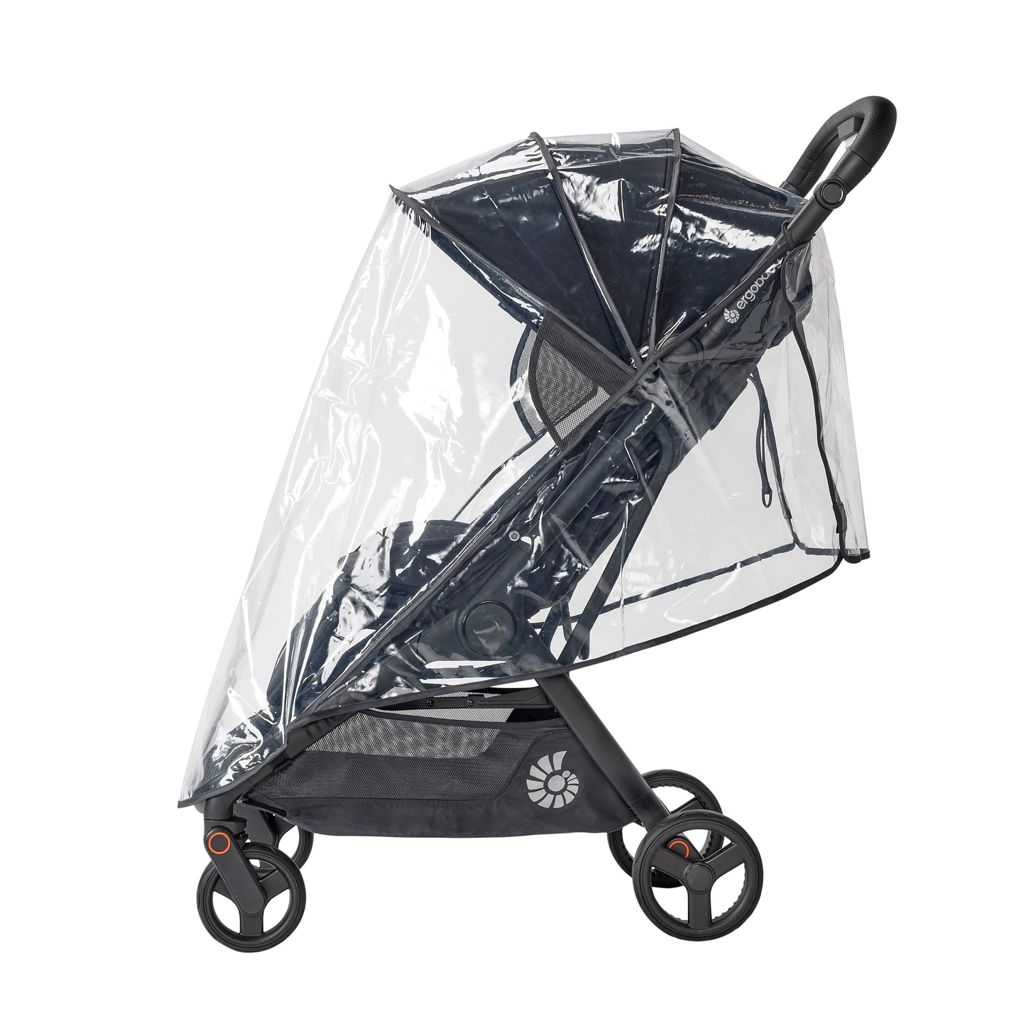 Ergobaby Metro3 Kinderwagen Buggy mit Liegefunktion, Baby-Buggy ab Geburt bis 22kg (0-4 Jahre), Zusammenklappbar und Autositz Kompatibel, höhenverstellbarer Griff, ergonomischer Sitz, Graphite Grey